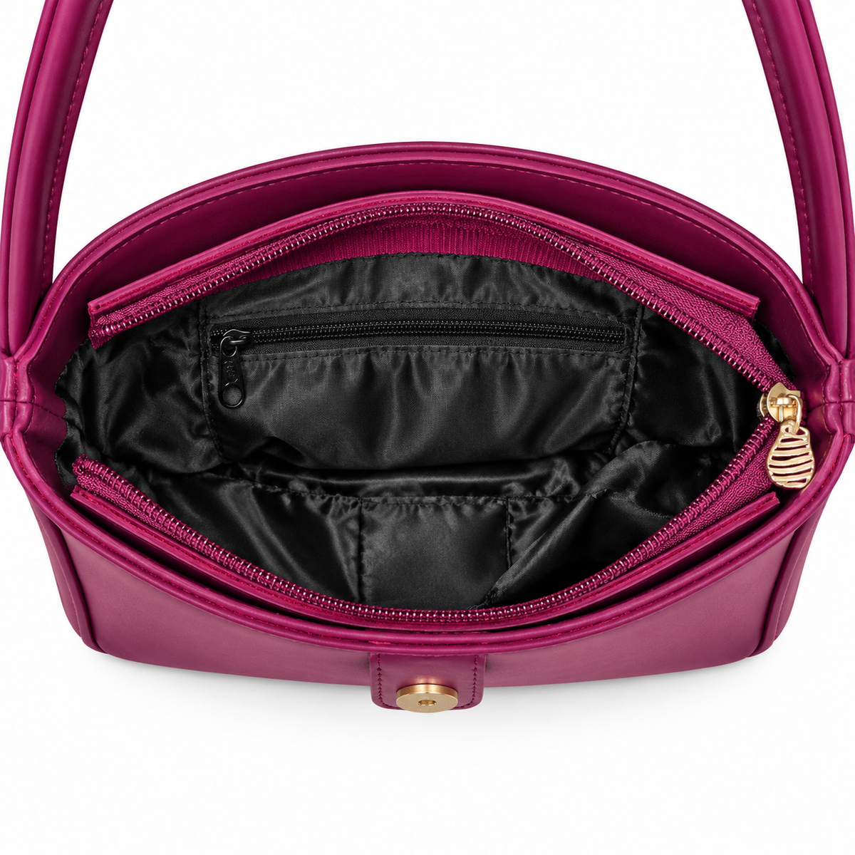 Bordeaux Classic Shoulder Bag