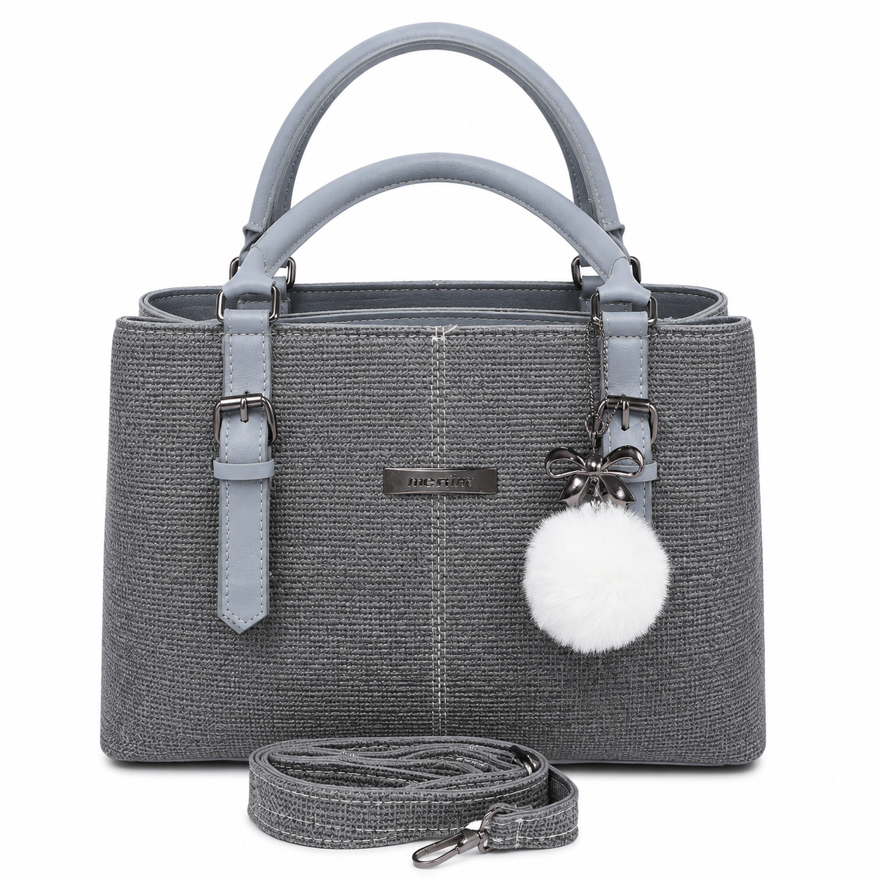 Ash Grey Grace Handbag