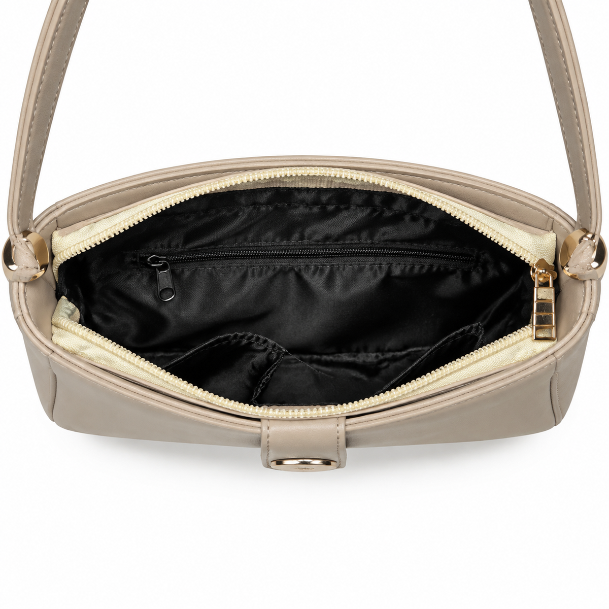 Beige Edit Shoulder Bag