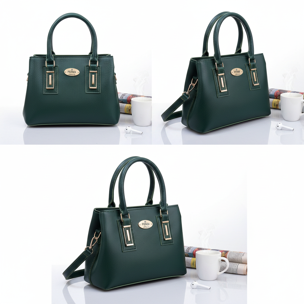 Classic Green Elegance Bag