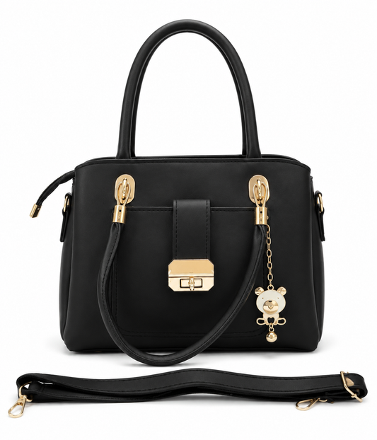 Noir Signature Handbag