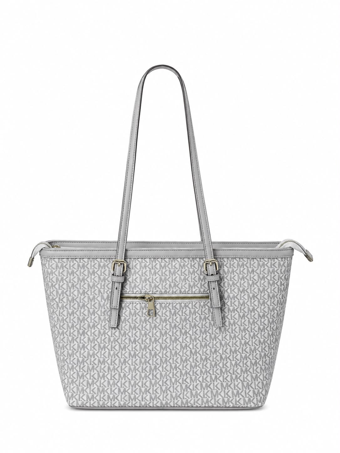 Cloud Grey Elegance Tote Bag