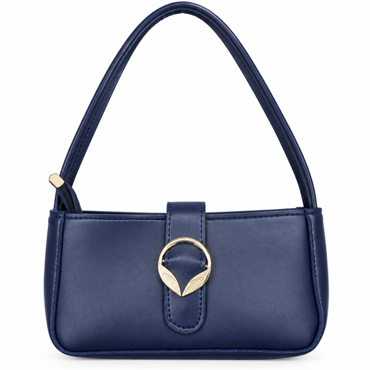 Navy Edit Shoulder Bag