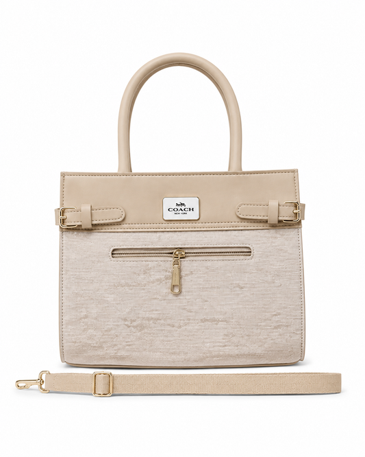 Simple Luxe Carry Handbag