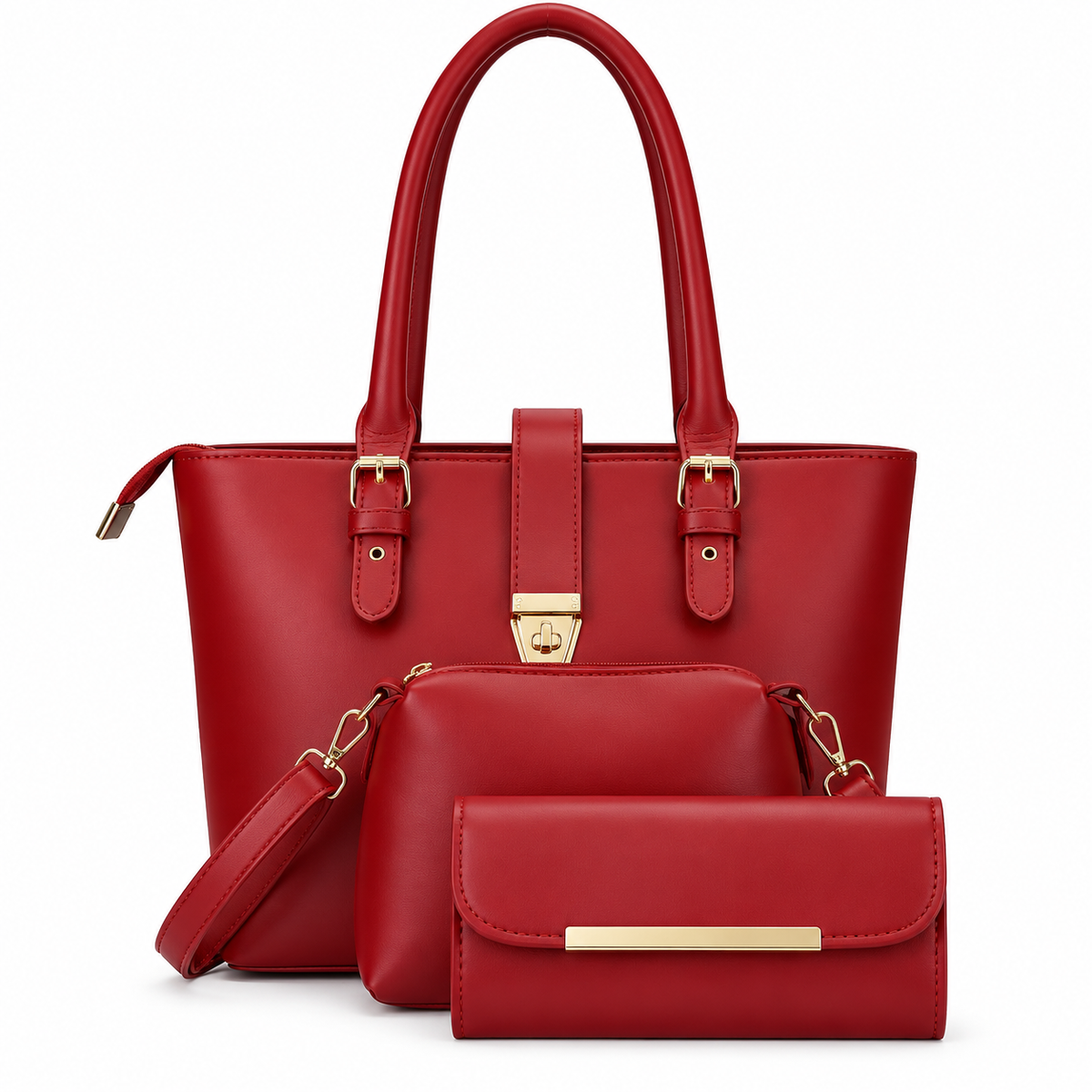 Ruby Luxe Shoulder Bag