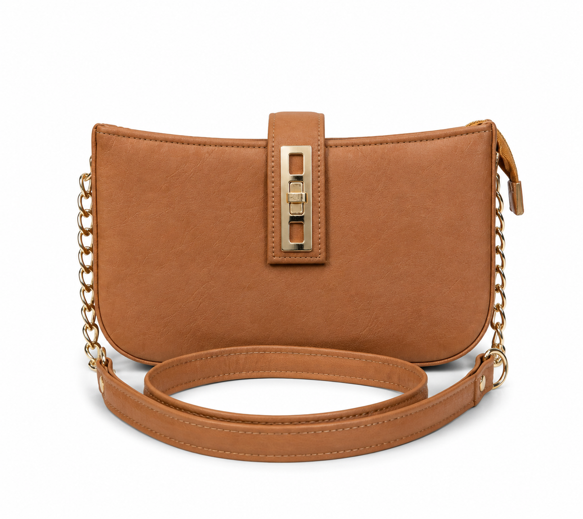 Sofia Camel Luxe Handbag