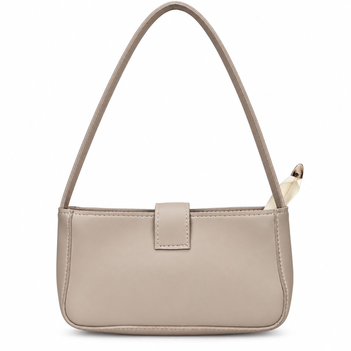 Beige Edit Shoulder Bag