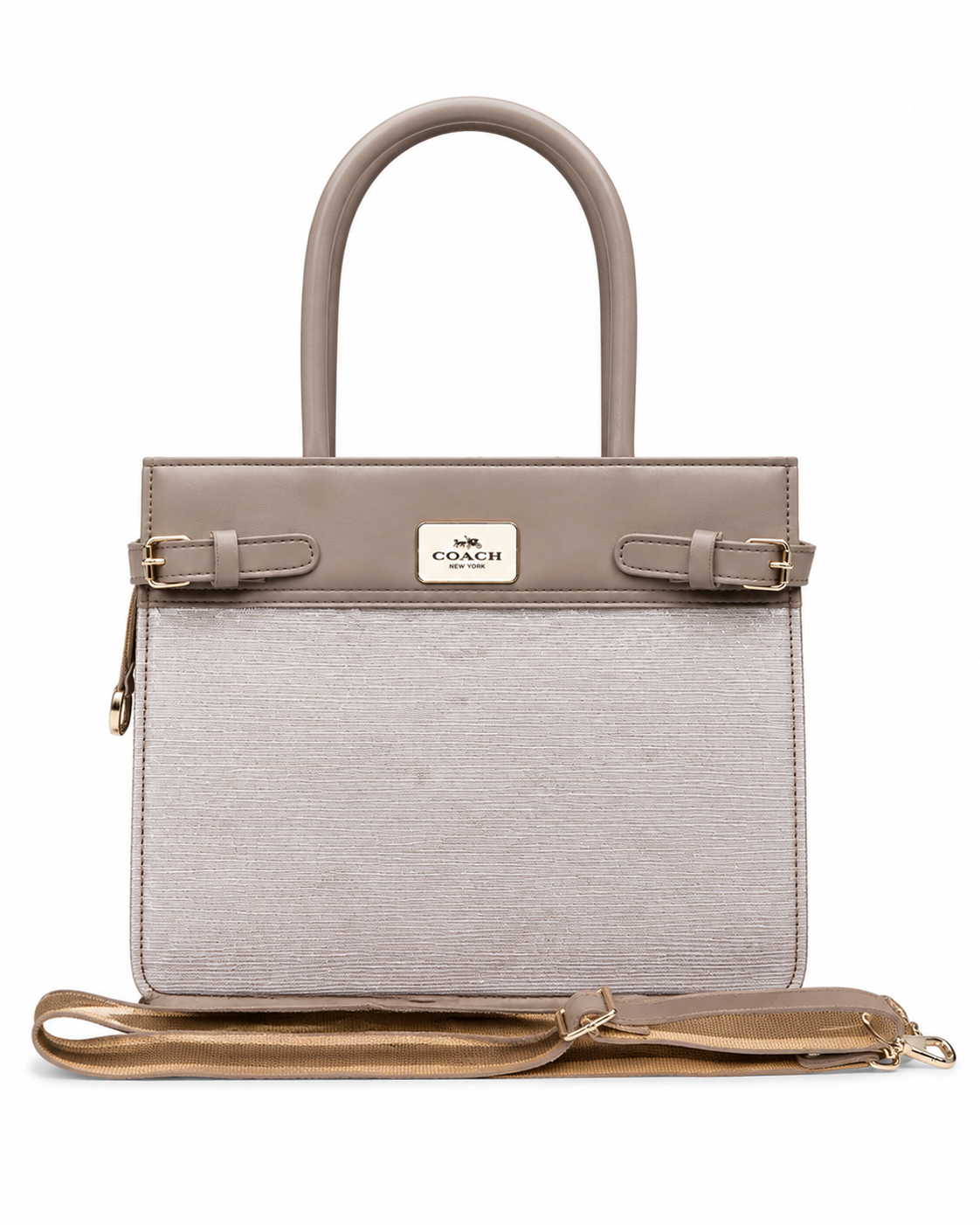 Elegant Taupe Handbag