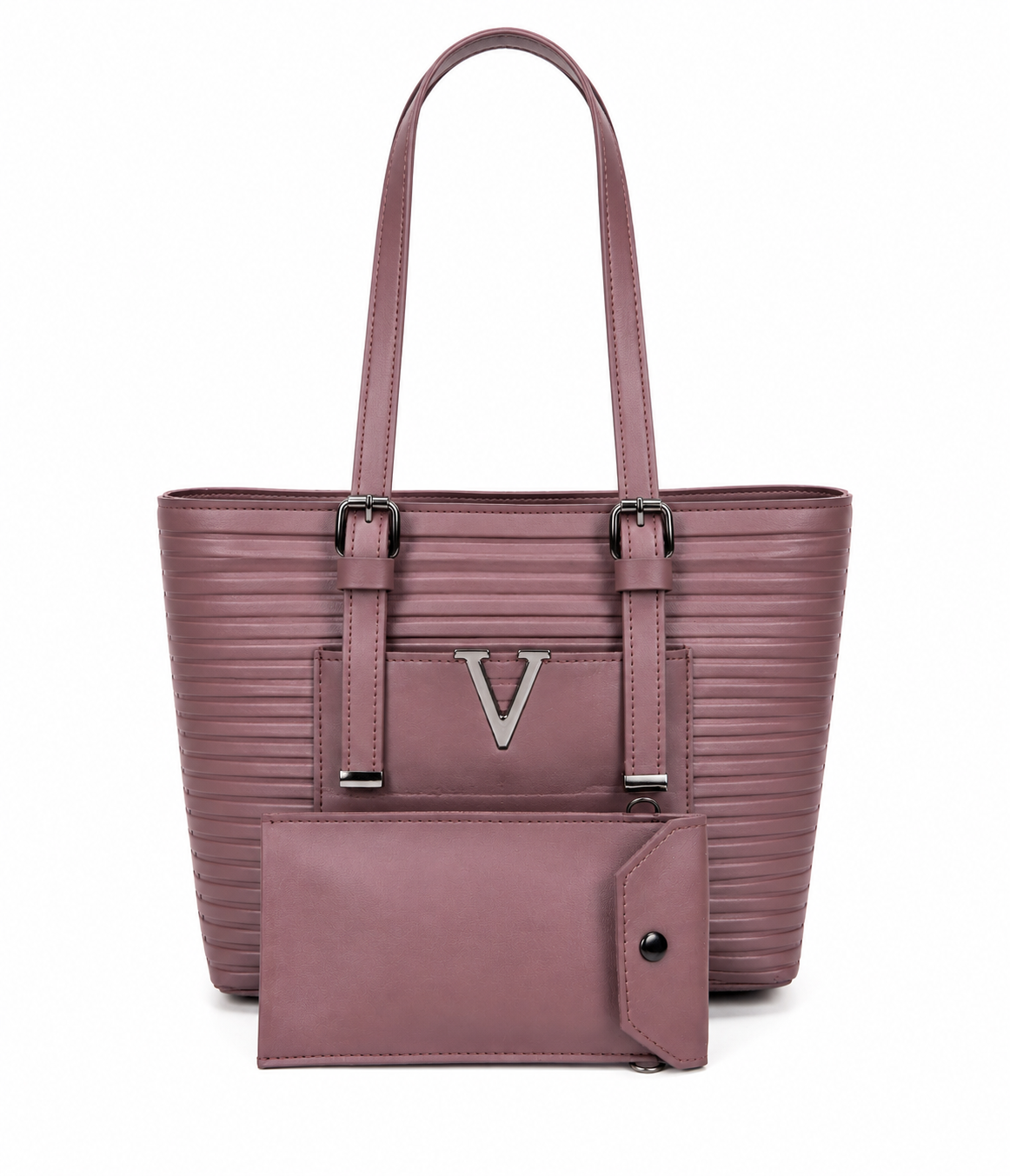 Soft Mauve Elegance Handbag