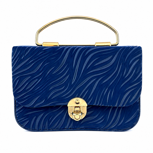 Valentina Blue Luxe Bag