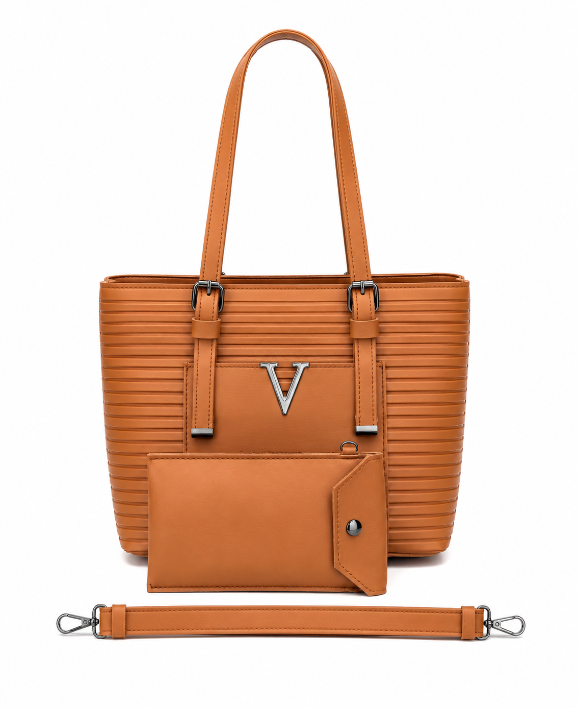 Autumn Brown Signature Handbag