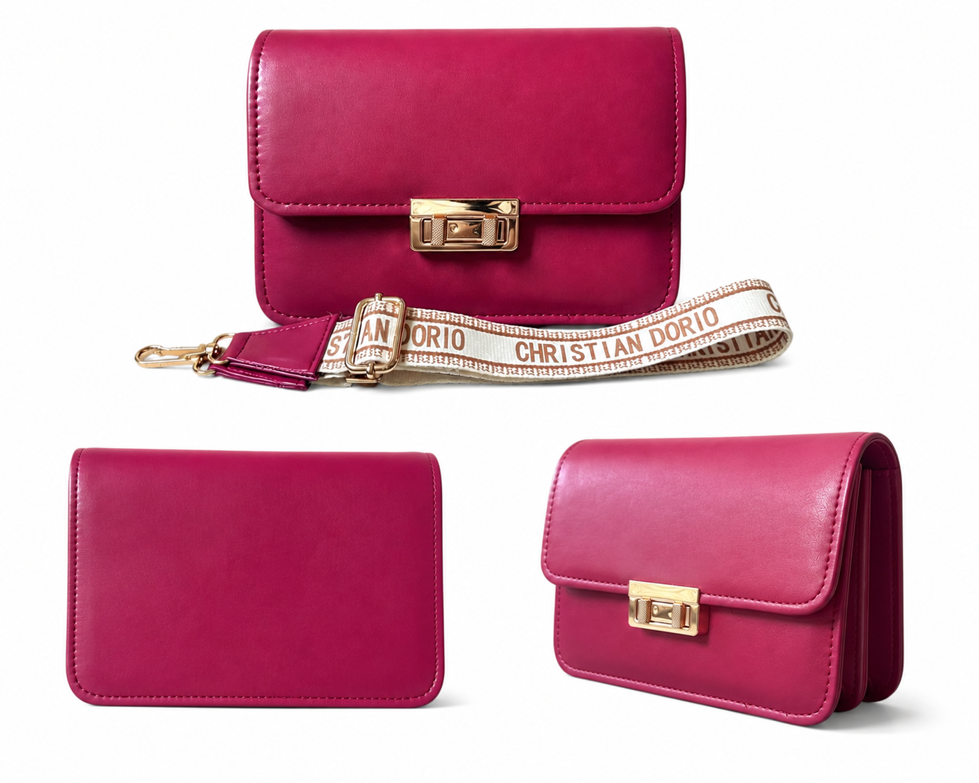 Berry Crush Luxe Clutch