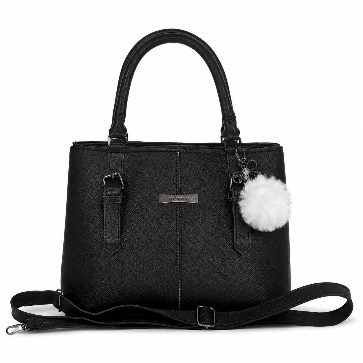 Black Swan Elegance Handbag