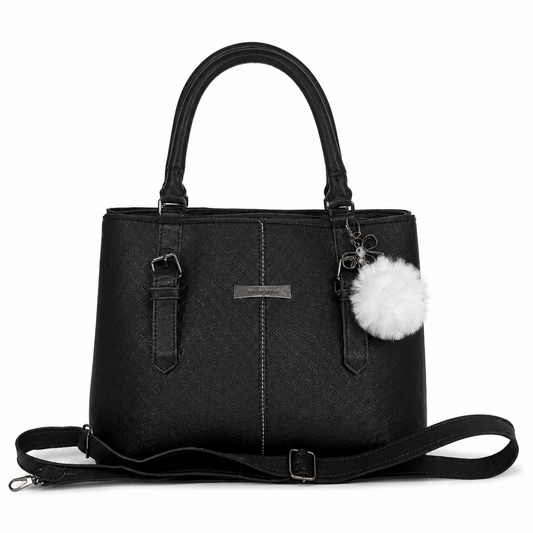 Black Swan Elegance Handbag