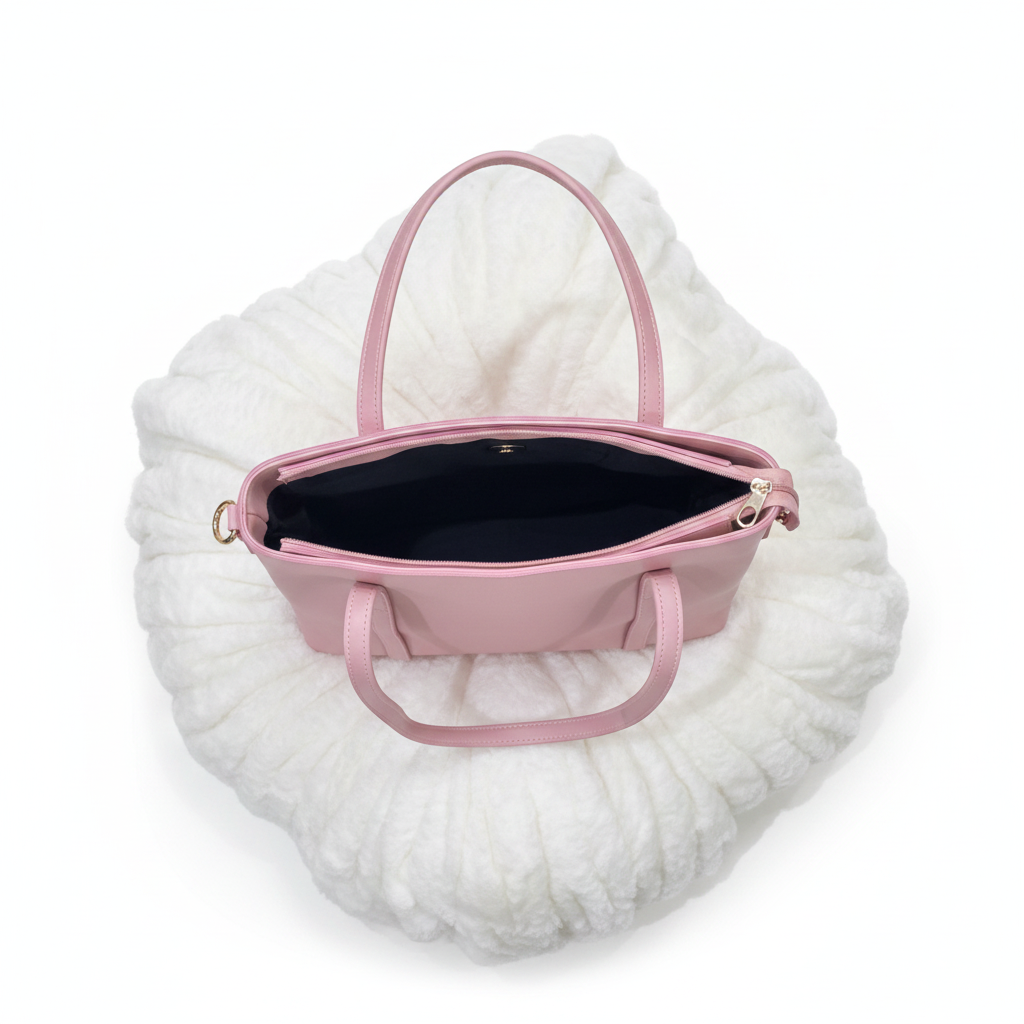 Blush Pink Elegance Tote Bag