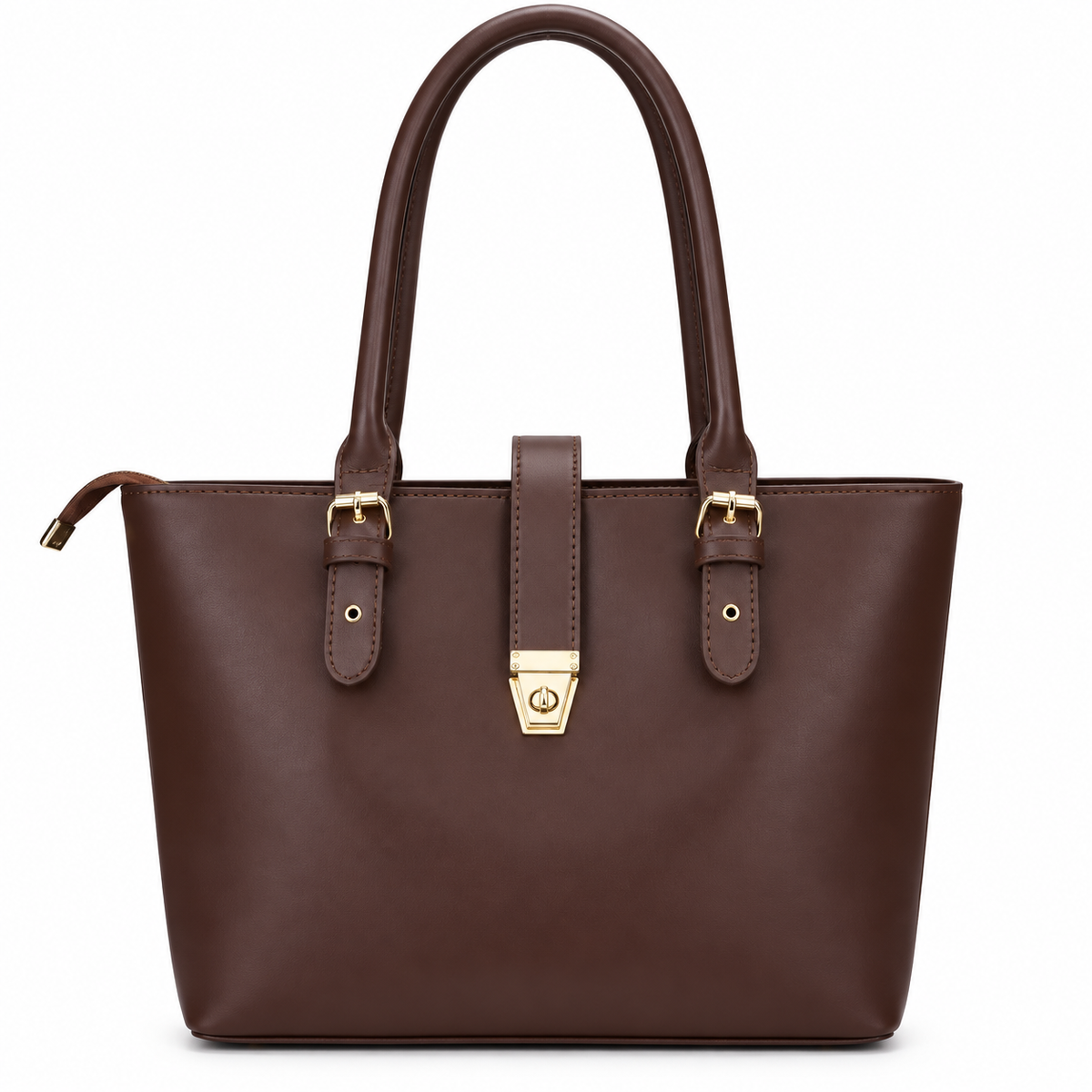 The Milano Chocolate Shoulder Bag