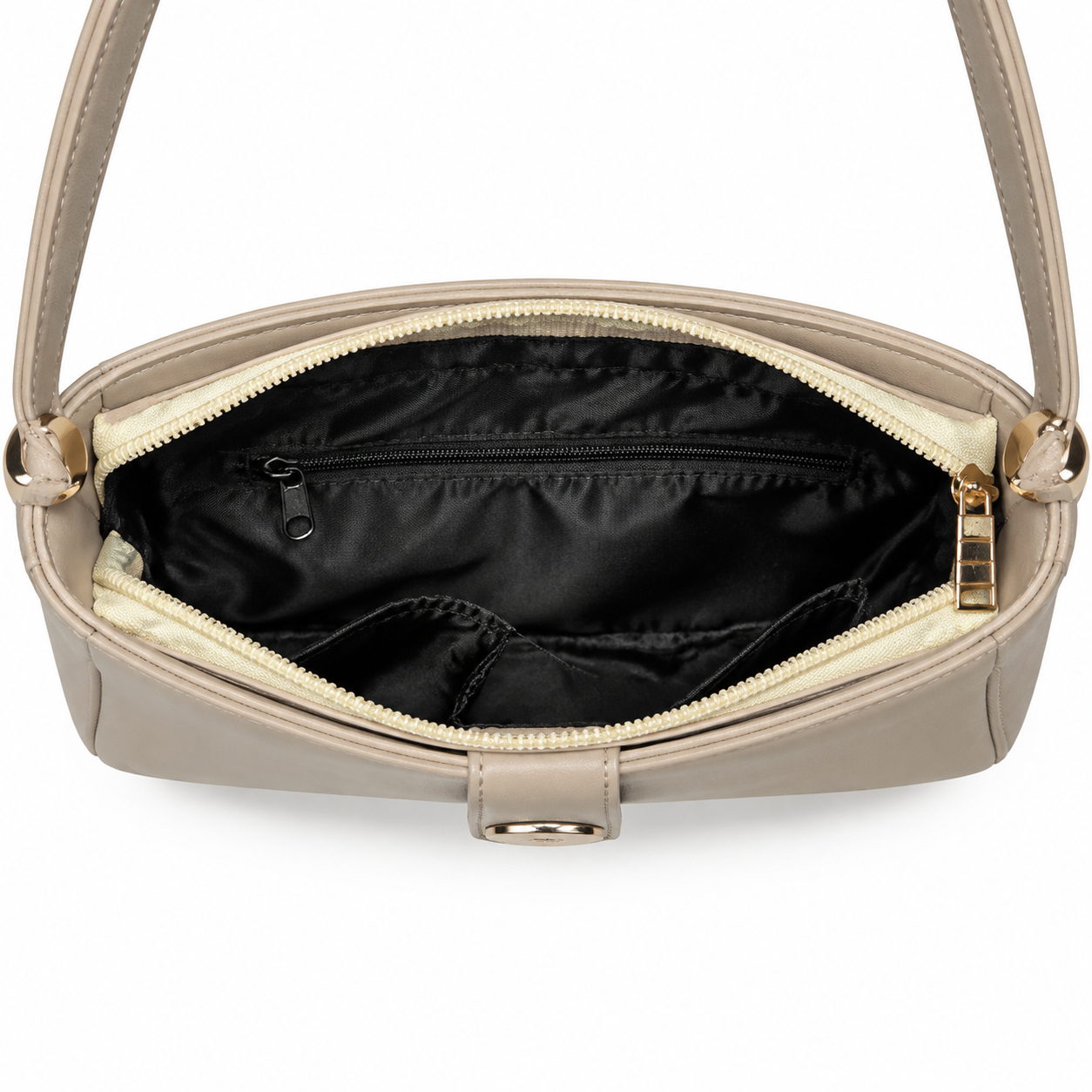 Beige Edit Shoulder Bag