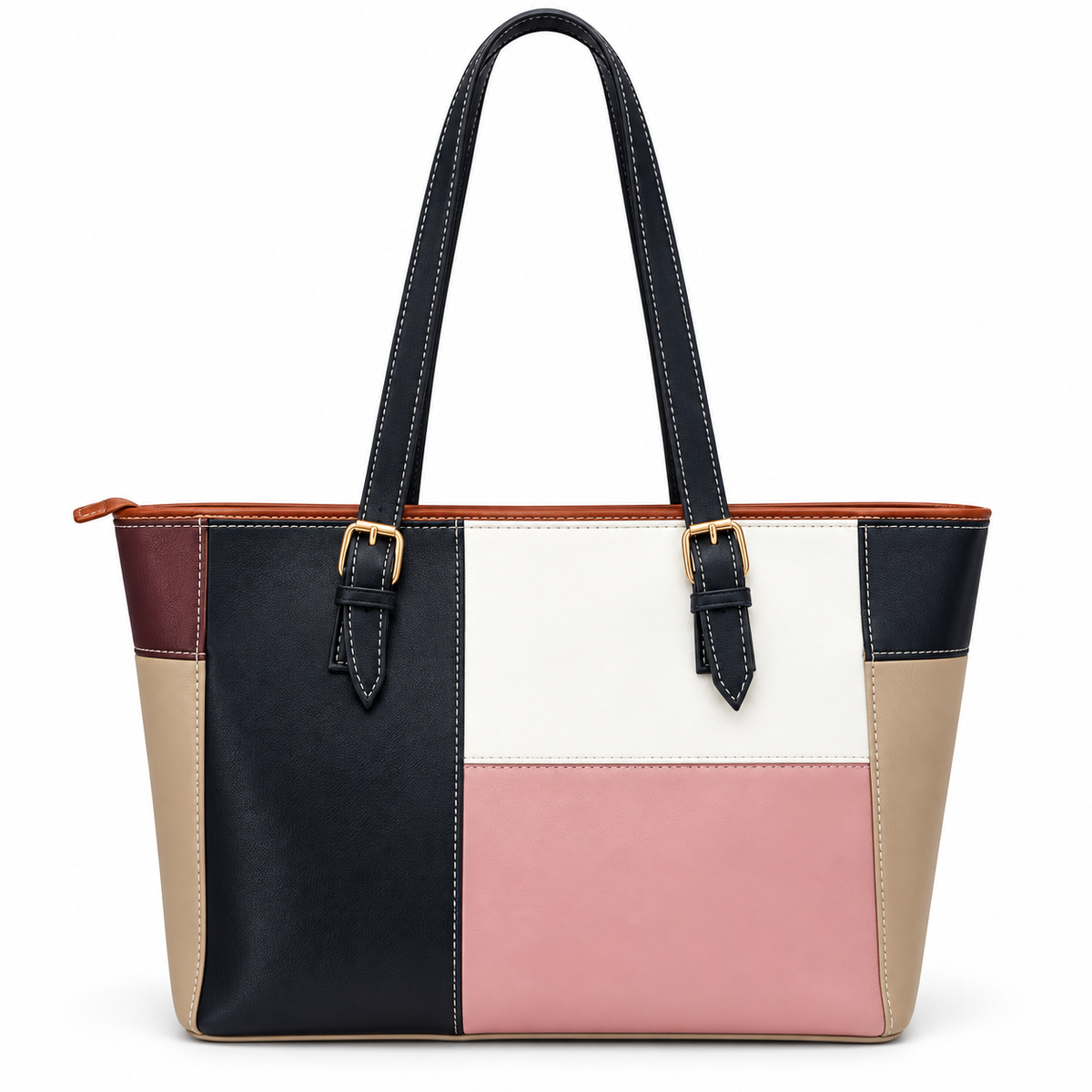 The Milano ColourBlock Tote