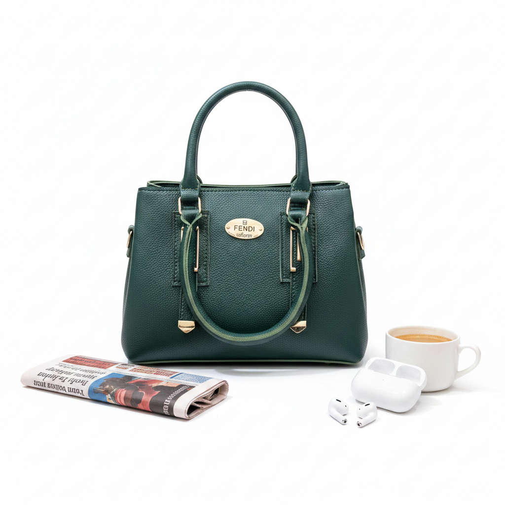 Classic Green Elegance Bag