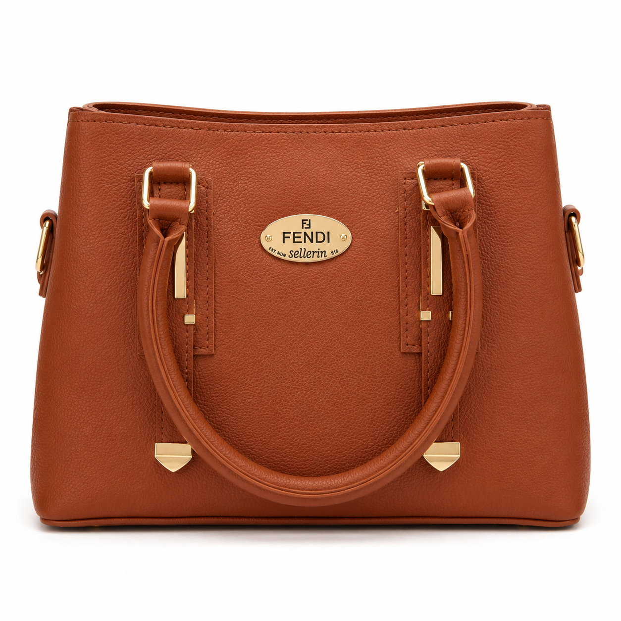 Cognac Classic Handbag