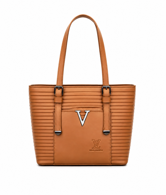 Autumn Brown Signature Handbag