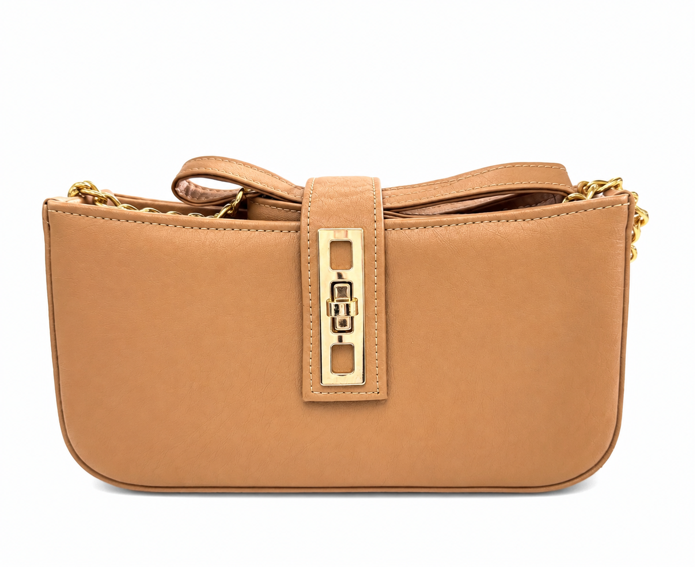 Sofia Camel Luxe Handbag