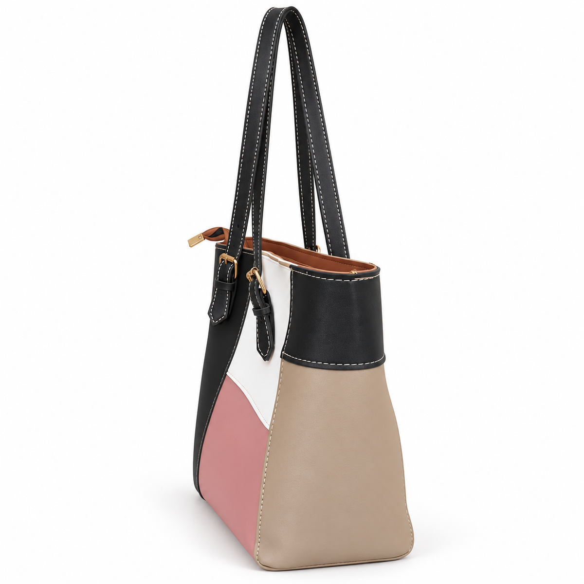 The Milano ColourBlock Tote