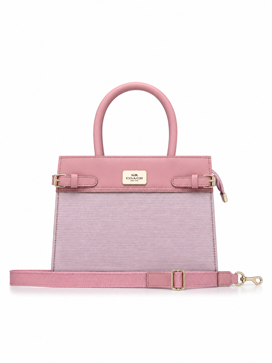 Soft Pink Charm Handbag
