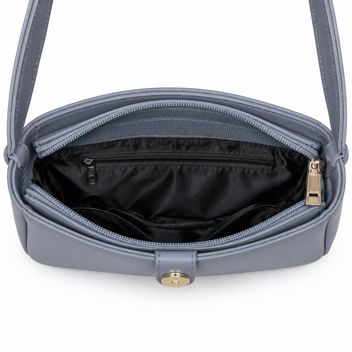 Slate Grey Shoulder Bag