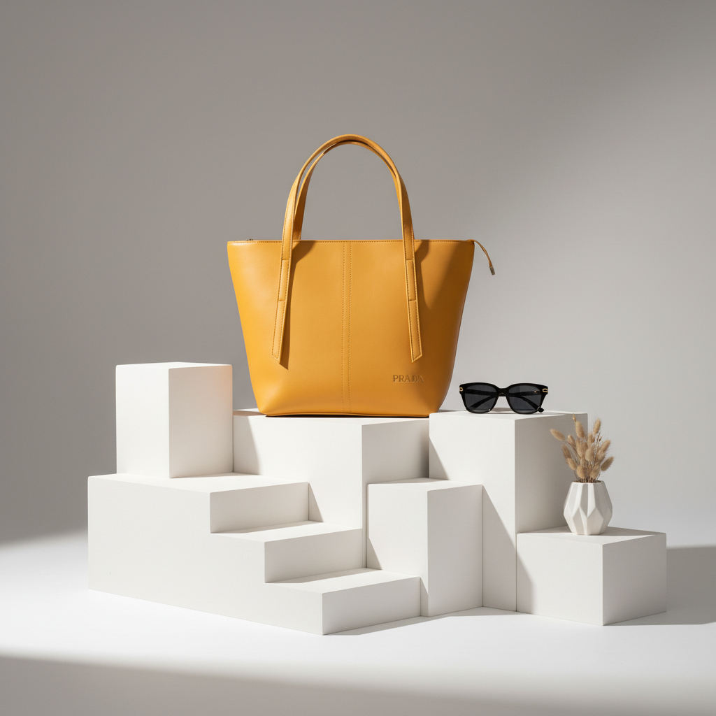 Golden Glow Mustard Tote Bag