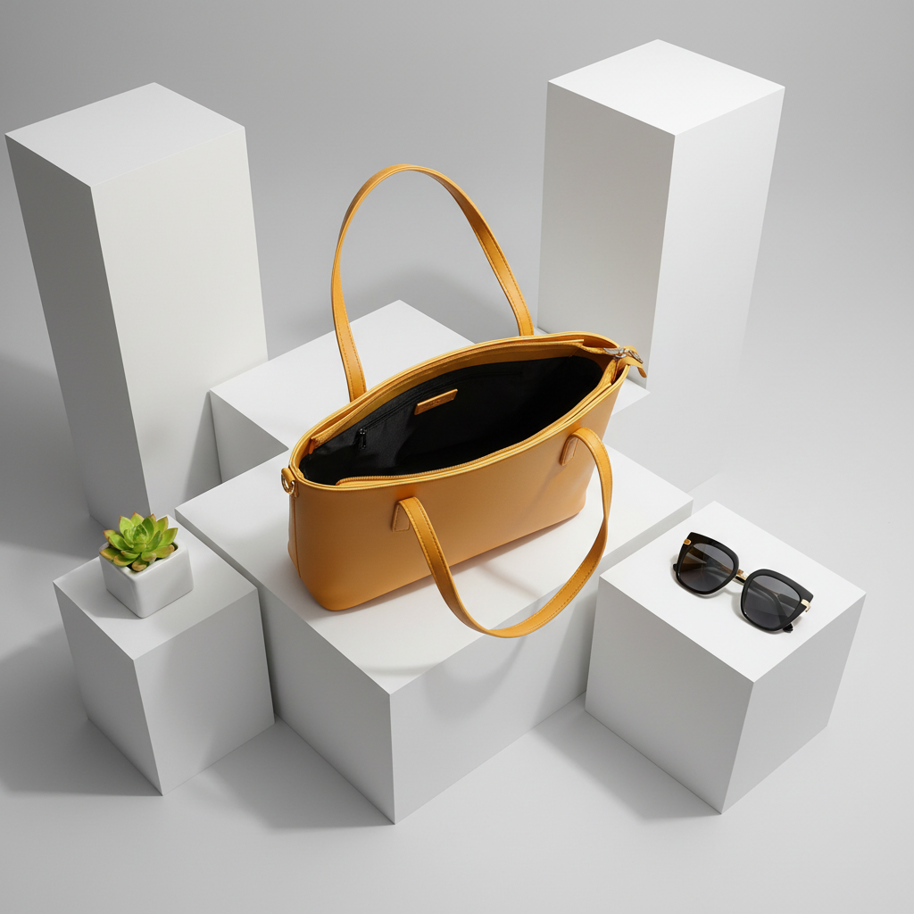 Golden Glow Mustard Tote Bag