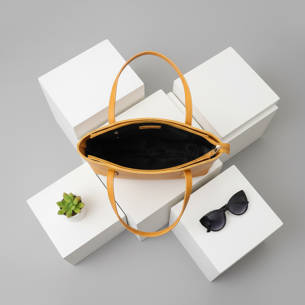 Golden Glow Mustard Tote Bag