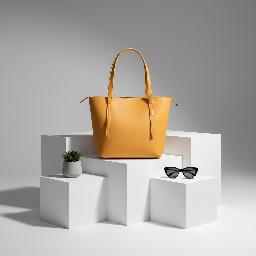 Golden Glow Mustard Tote Bag