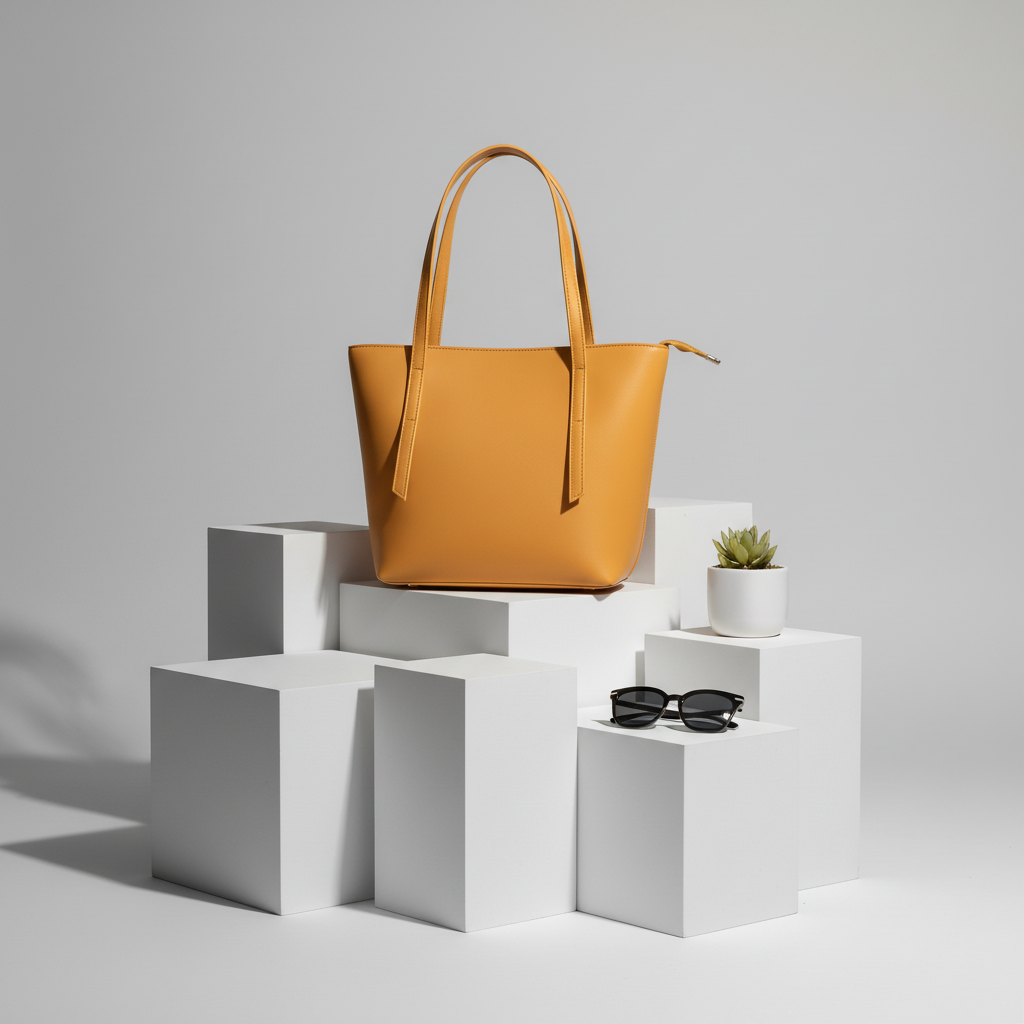 Golden Glow Mustard Tote Bag