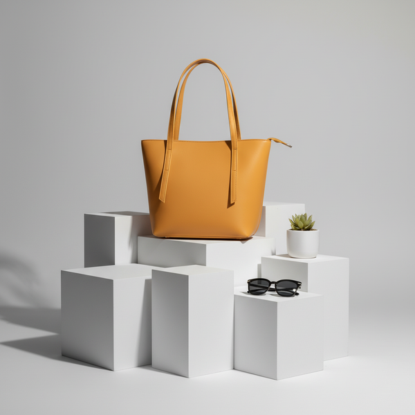 Golden Glow Mustard Tote Bag