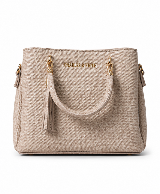 Bella Beige Everyday Handbag