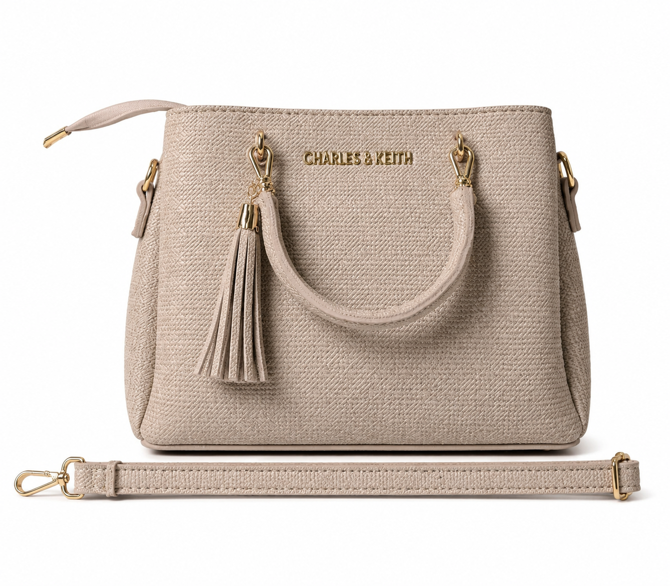Bella Beige Everyday Handbag