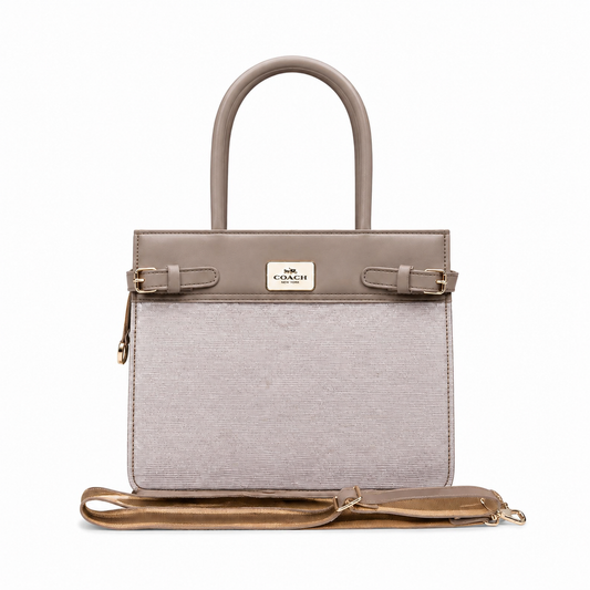 Elegant Taupe Handbag