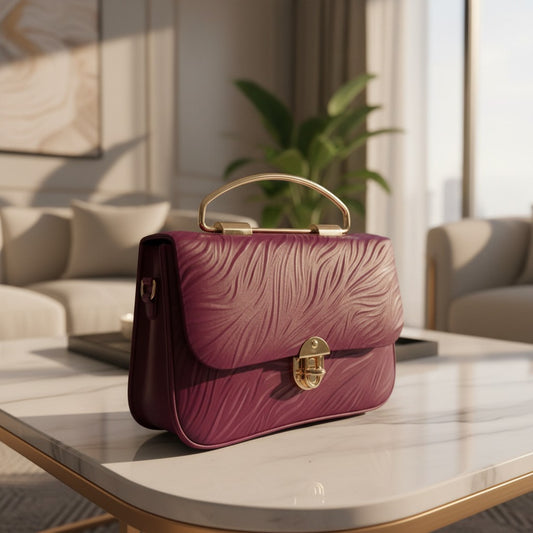 Majestic Purple Crossbody Bag