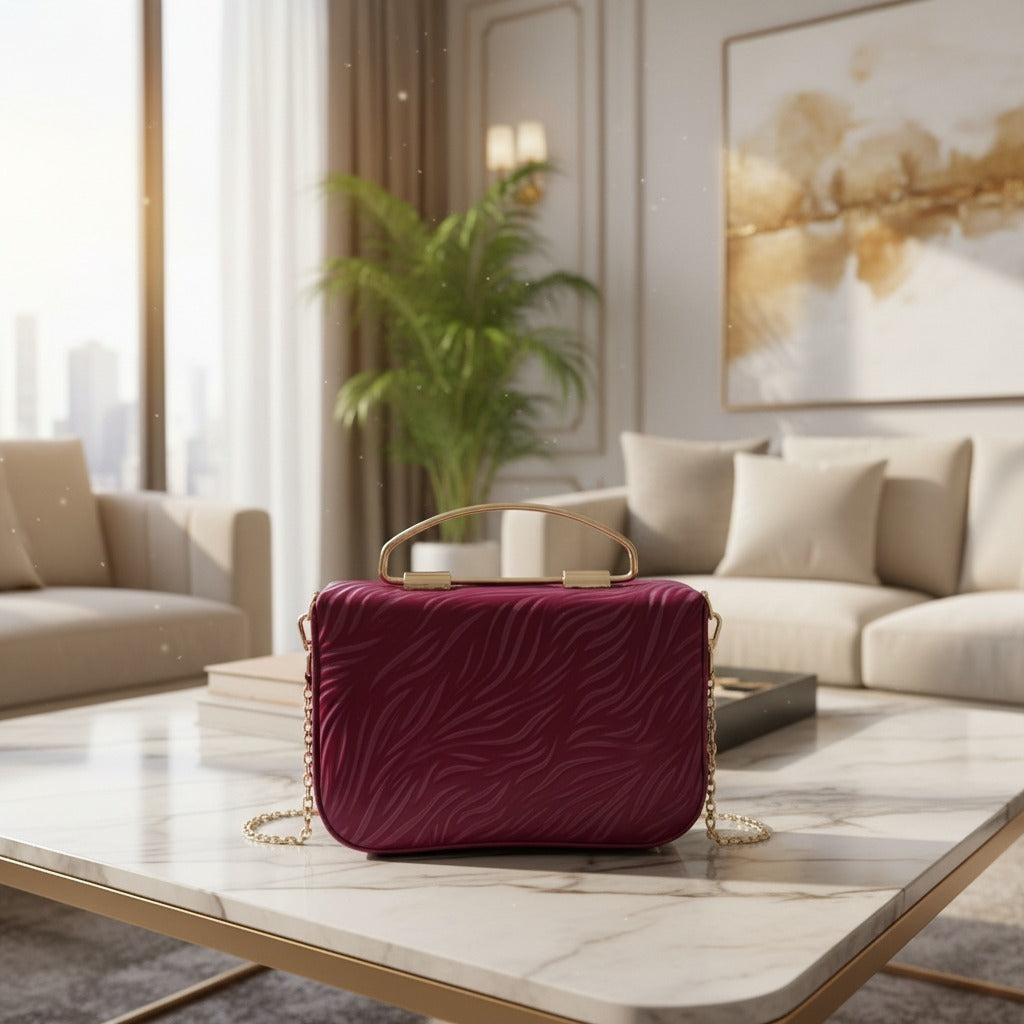 Majestic Purple Crossbody Bag