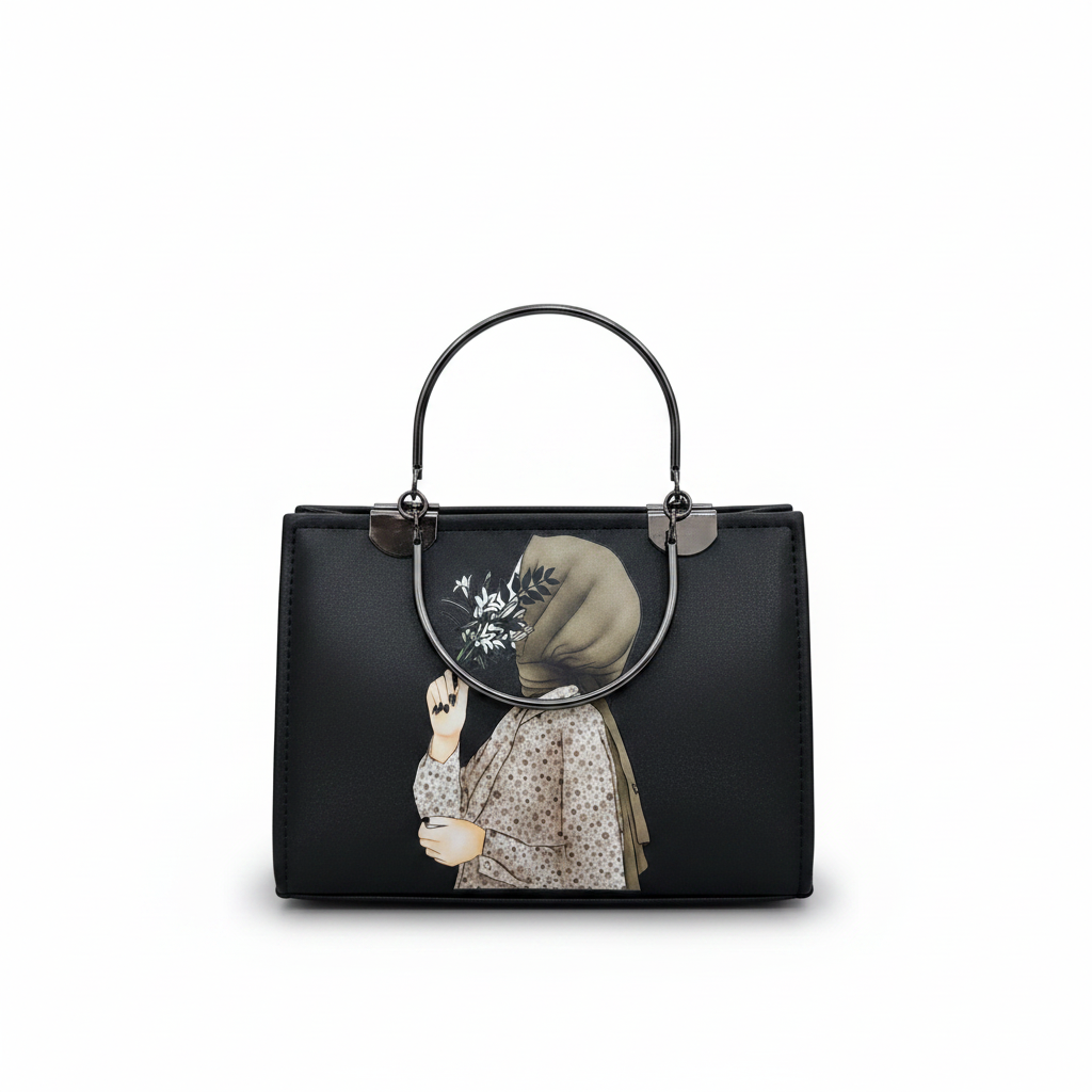 Midnight Bloom Casual Bag