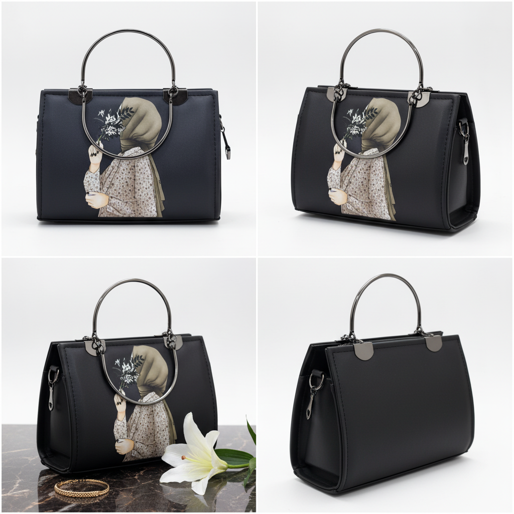 Midnight Bloom Casual Bag
