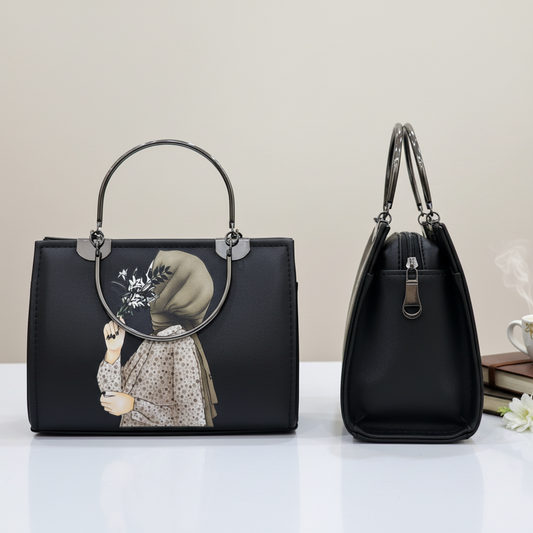 Midnight Bloom Casual Bag