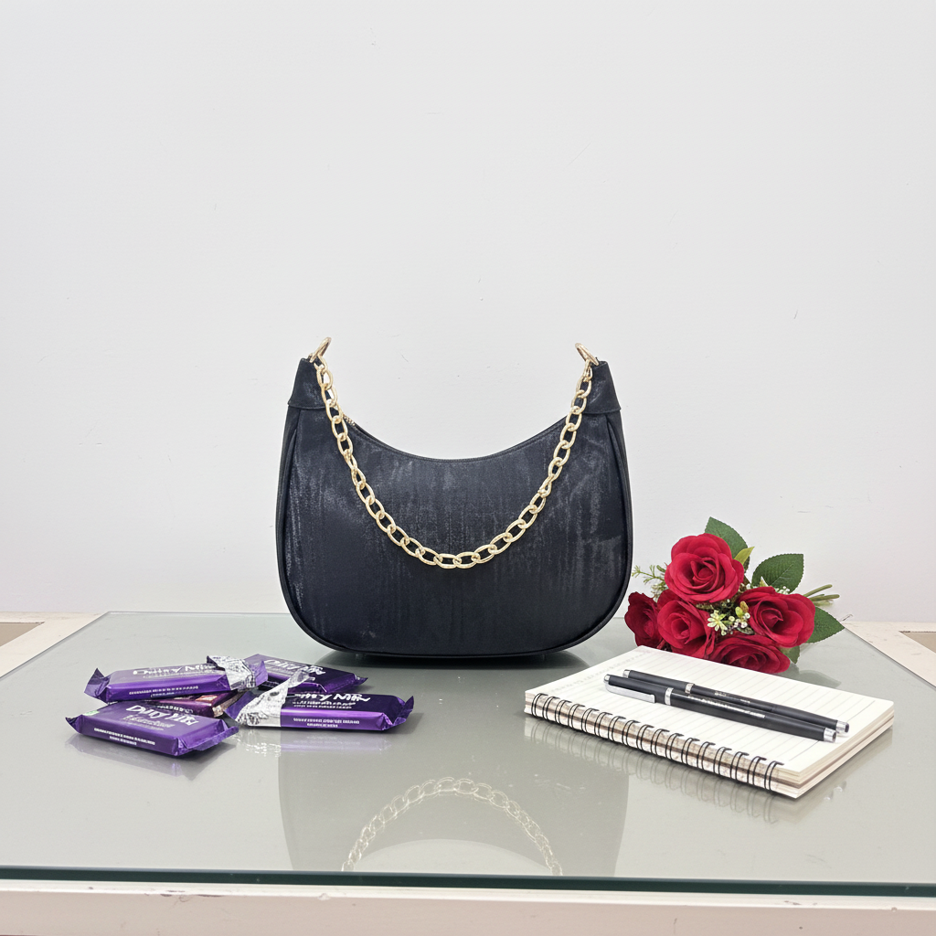 Midnight Bow Elegance (Black)