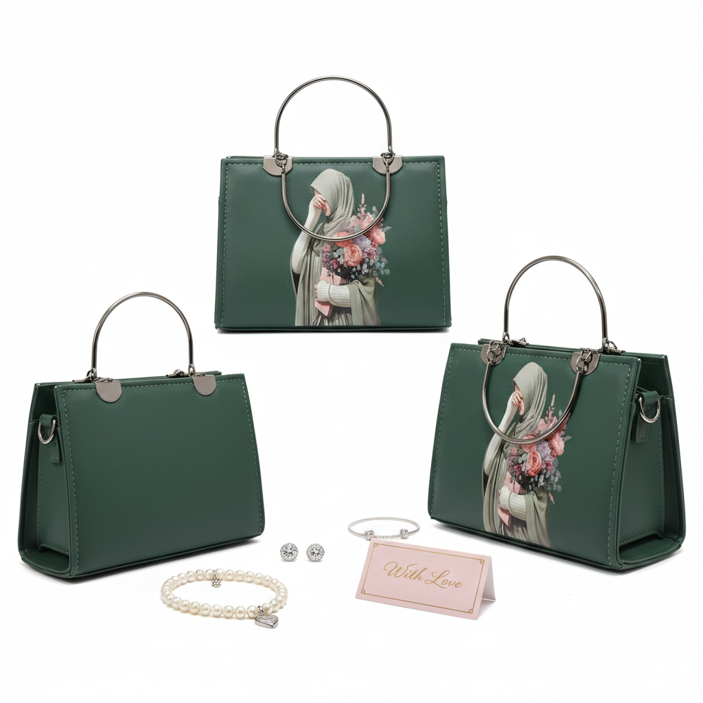 Mint Garden Casual Bag