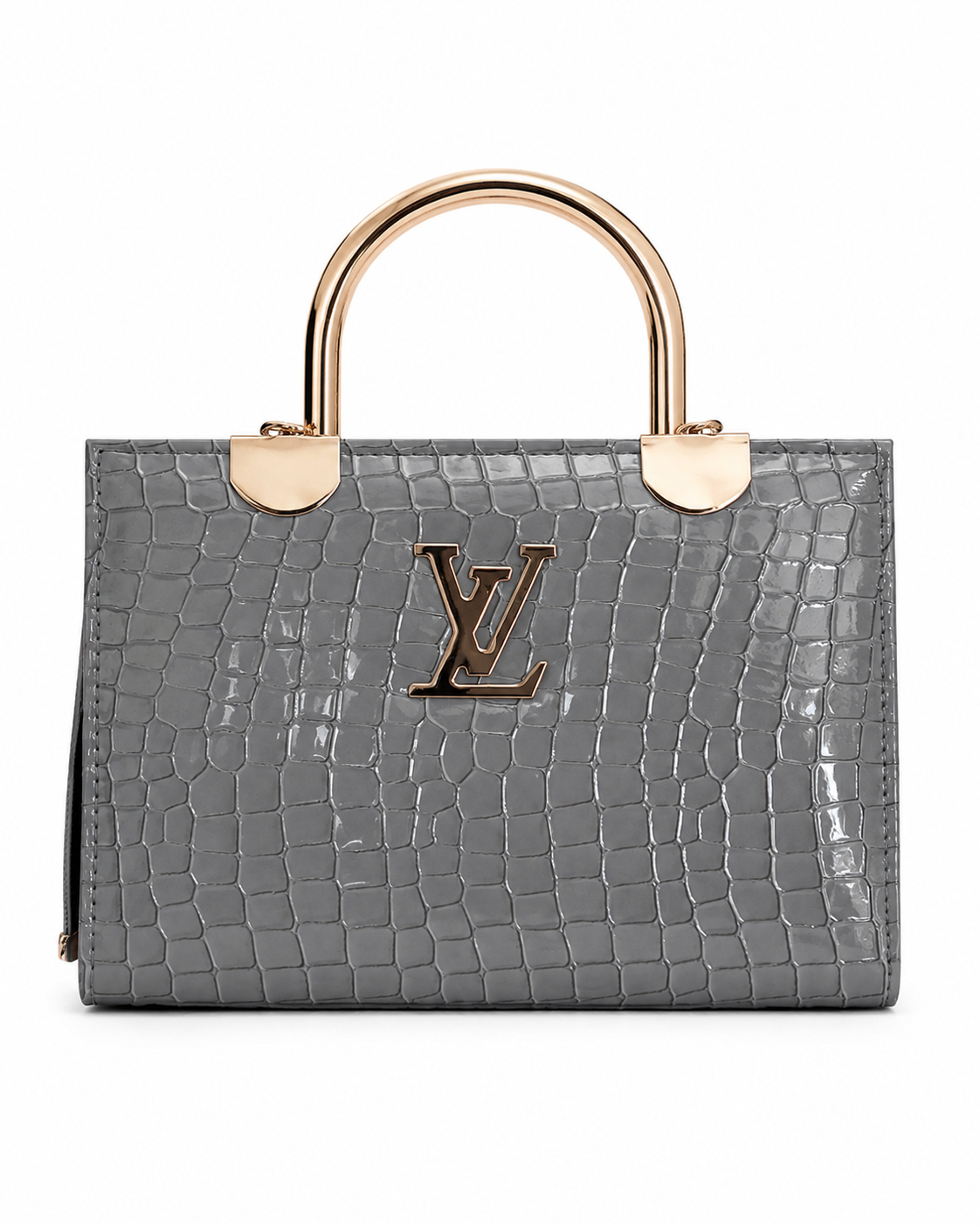 Moon Grey Luxe Handbag