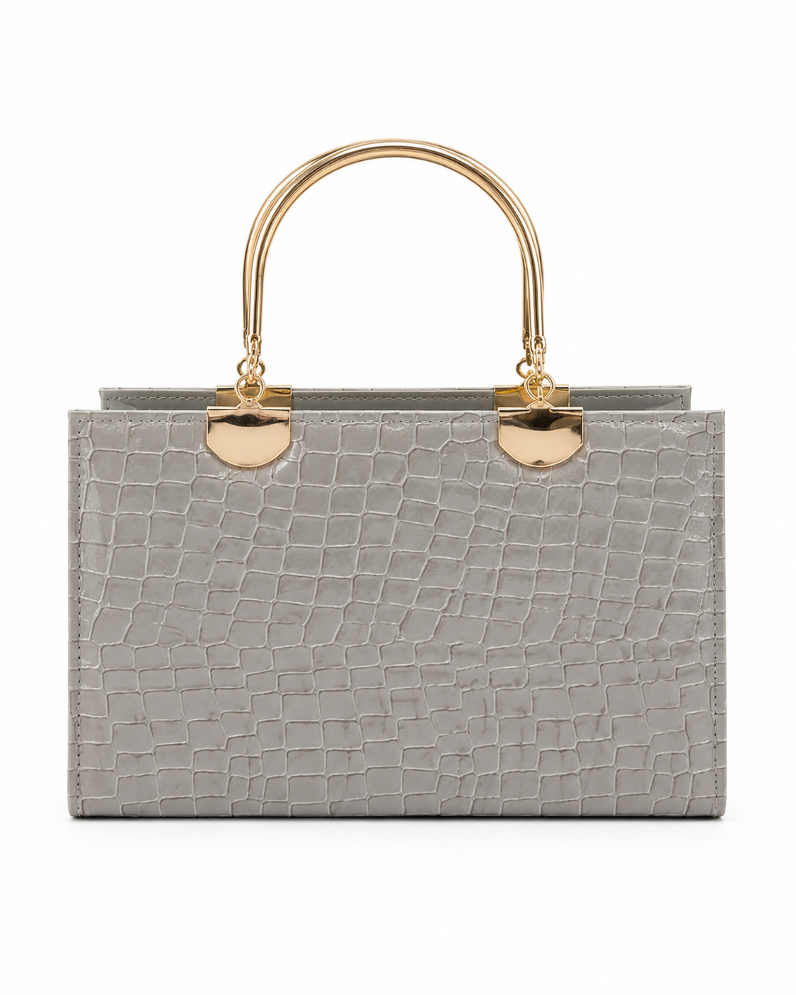 Moon Grey Luxe Handbag