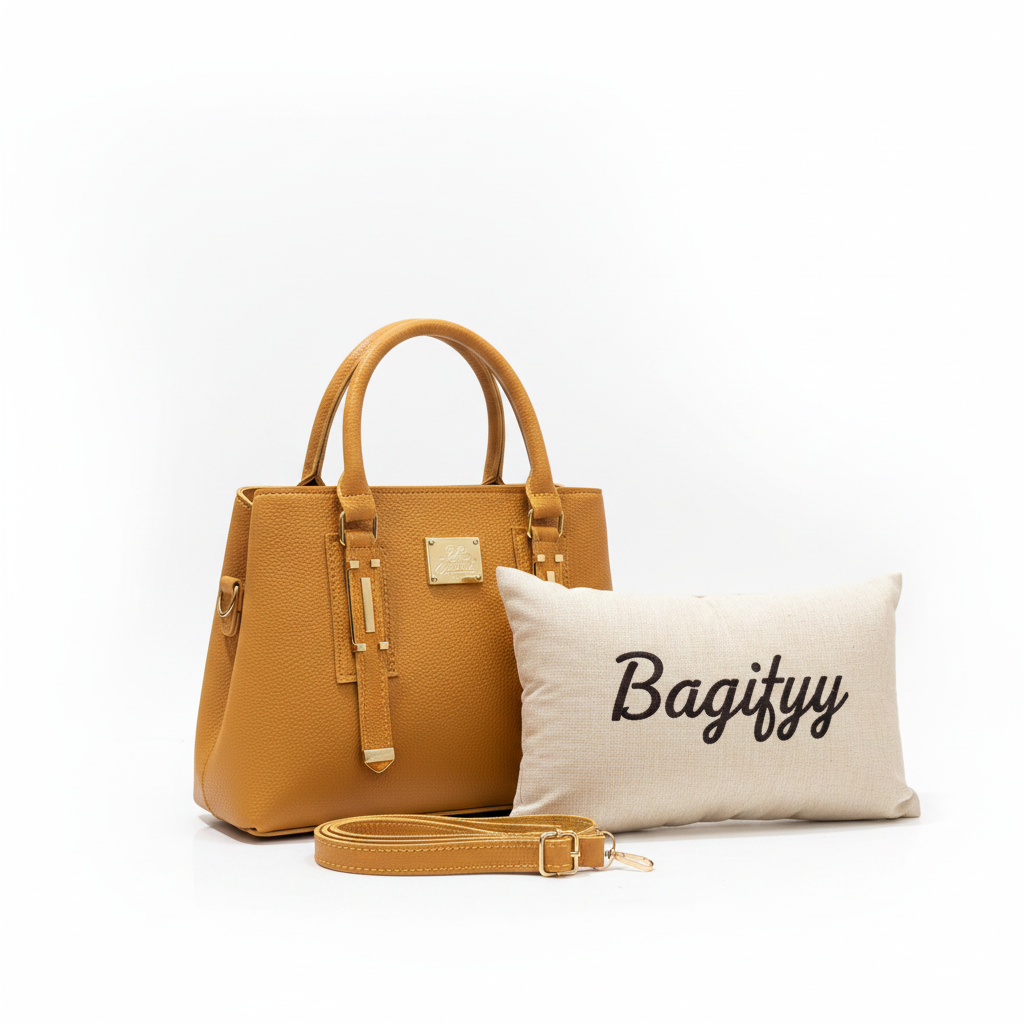 Mustard Yellow Charm Handba