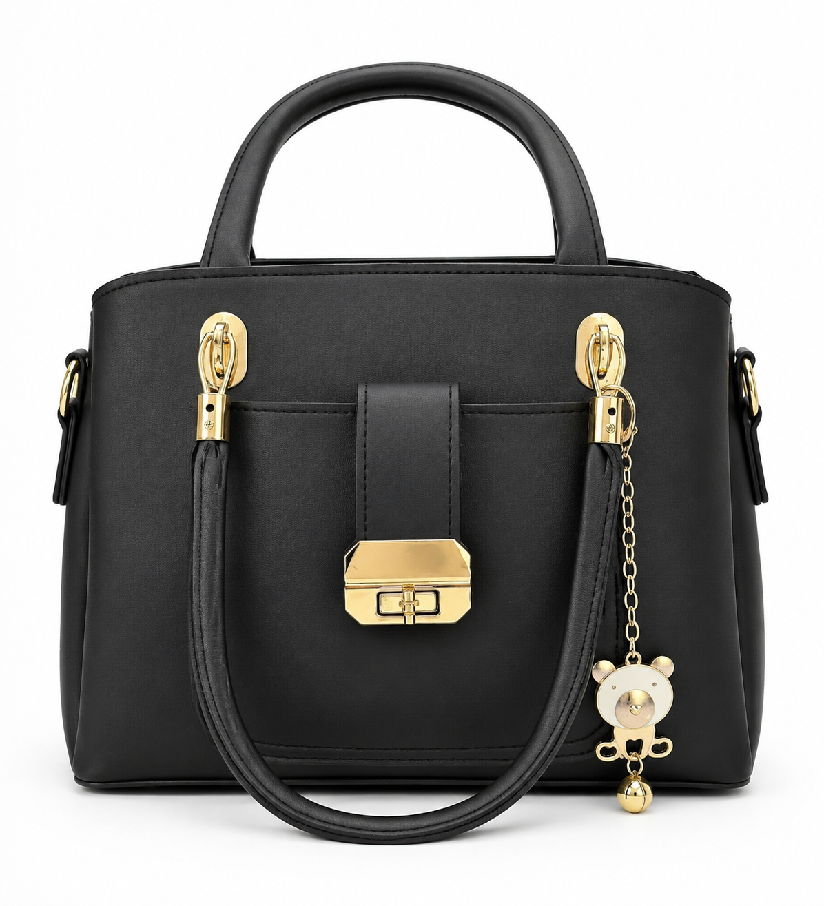 Noir Signature Handbag