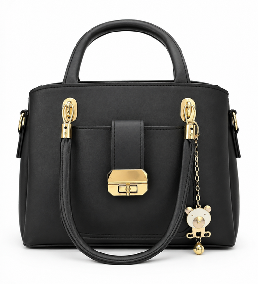 Noir Signature Handbag